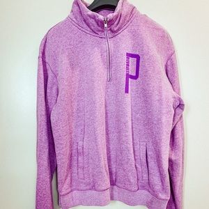 Heather Purple Pullover